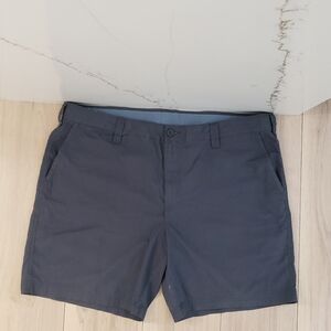 Columbia Men’s Flat Front Shorts Waist 42 Dark Gray Outdoor Casual